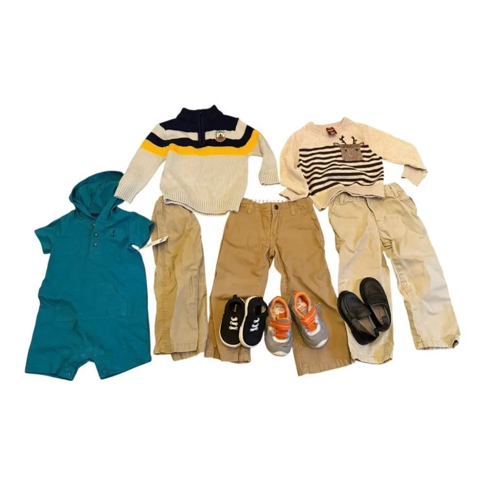 Toddler boys lot 18mos-2T shoes 2,4,5 carters Arizona stride rite etc